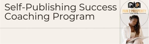 Self-Publishing Success Coaching Program